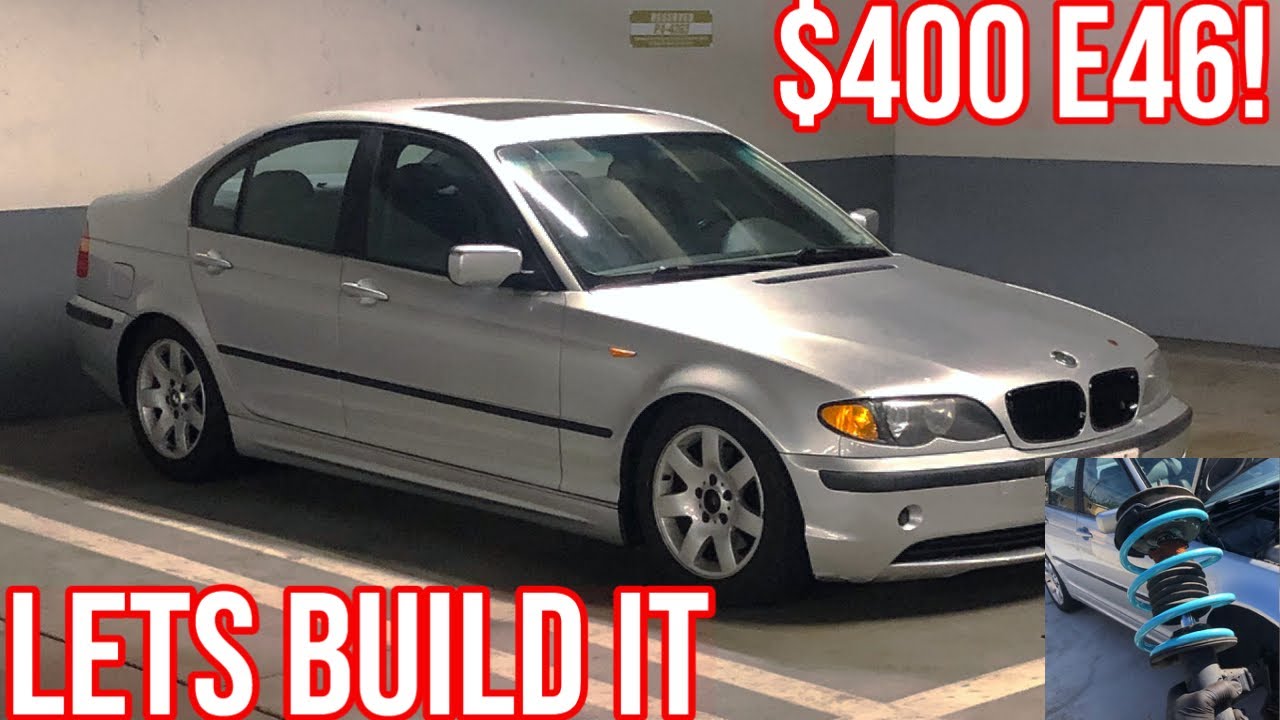 E46 Сборка Эп. 1 (Установка и обзор бюджетной пружины понижения подвески)