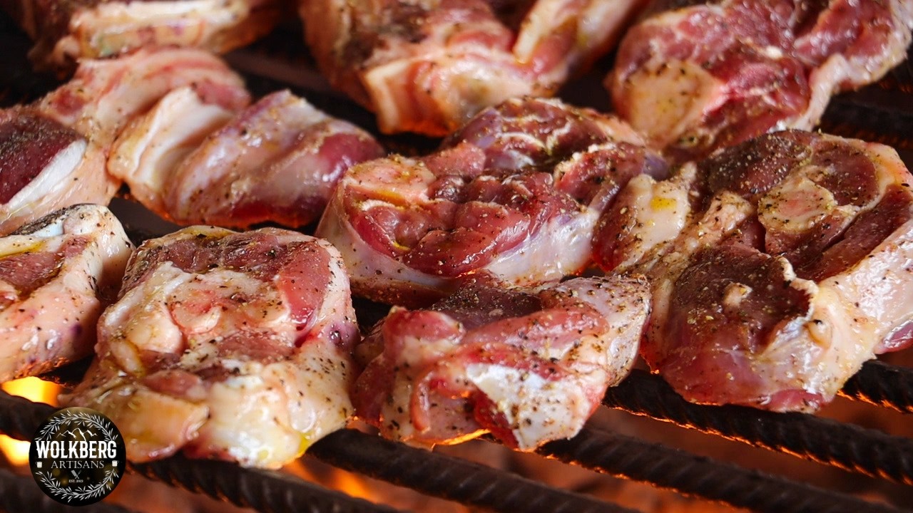 Proper Lamb Chops on the Braai | Sicilian Potato Salad, The Perfect Side for Fire-Grilled Lamb Chops