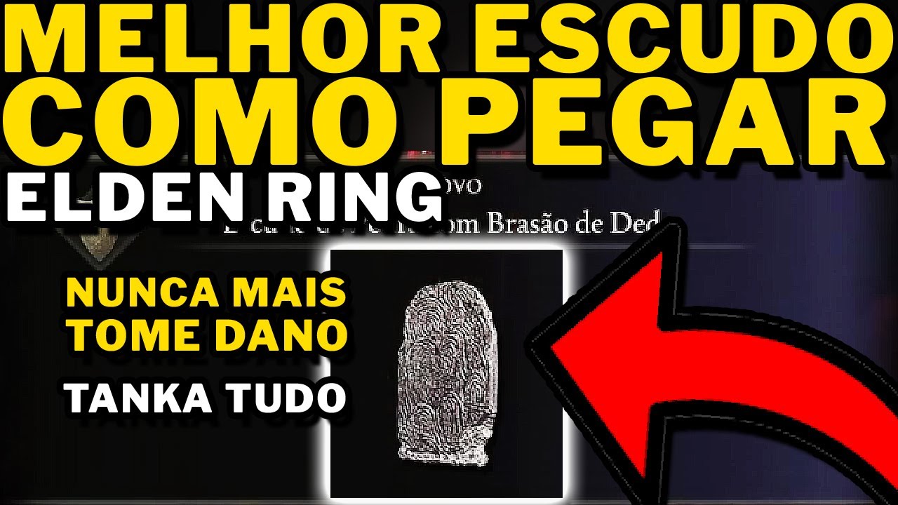 Elden Ring - Como Pegar O MELHOR ESCUDO DO JOGO (NUNCA MAIS TOME DANO)!!!!!