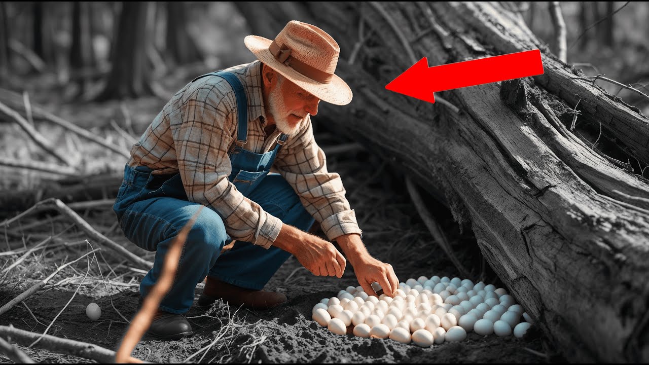 He found a nest under an old tree stump—and soon the whole farm came to life...