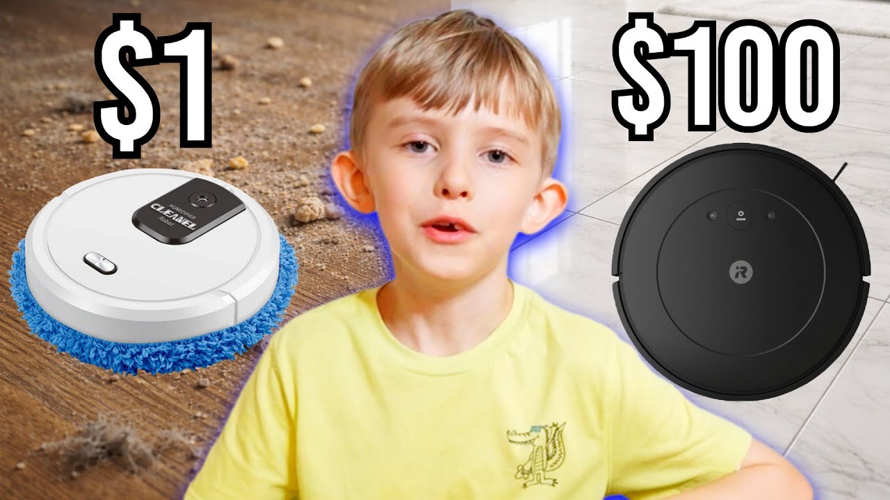 Я сравнил роботы-пылесосы Roomba за 1 доллар и за 100 долларов.