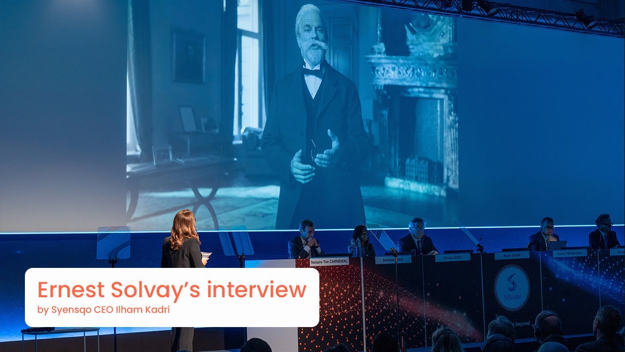 Ernest Solvay's interview by Ilham Kadri