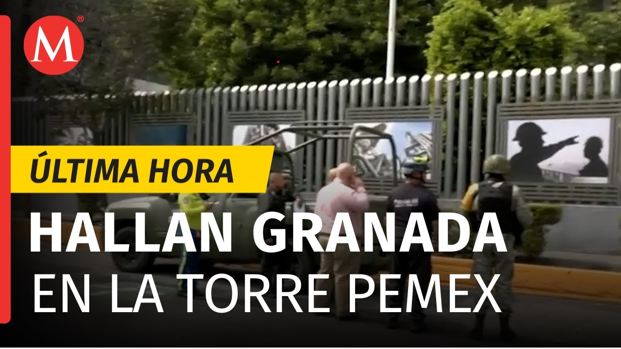 Encuentran una granada en Torre Pemex en CdMx; en el aniversario de su explosión