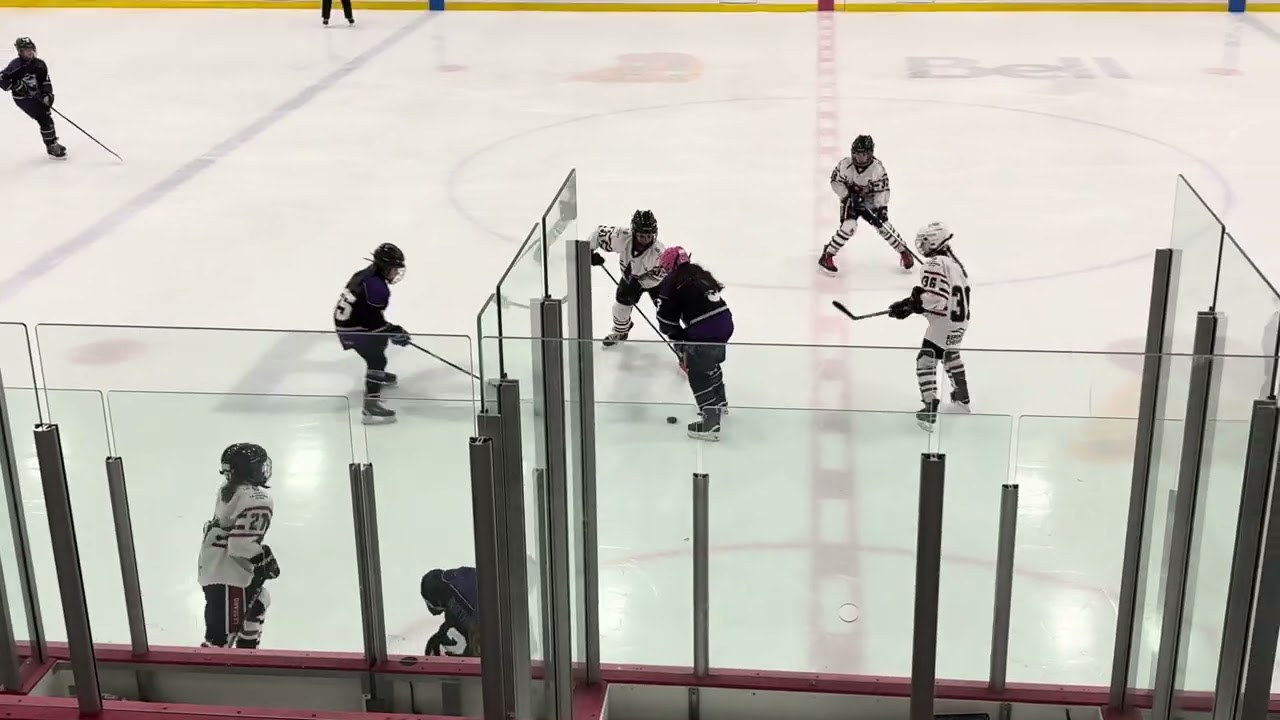 Hockey féminin Laval • M12 A F • AVALANCHES vs PIONNIÈRES 1 • 2-3 • Match officiel (7087)