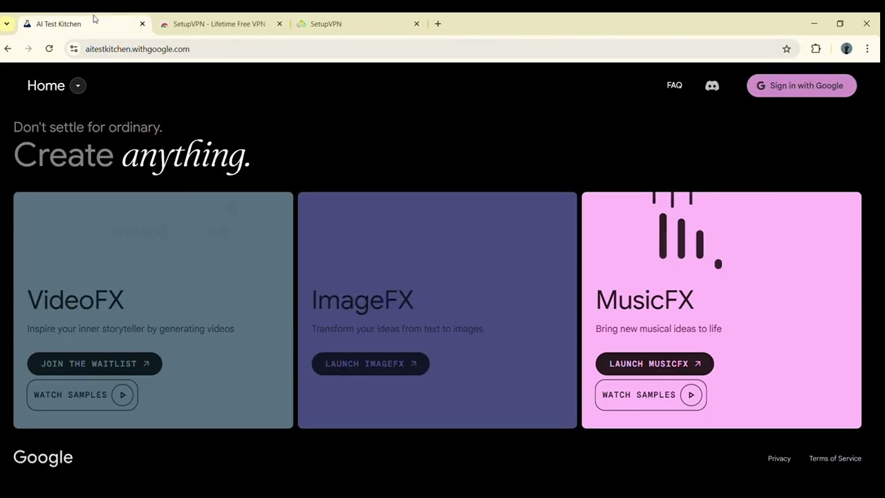 حل مشكلة حظر موقع ImageFX في مصر والدول العربية || شرح تفعيل VPN مجاني