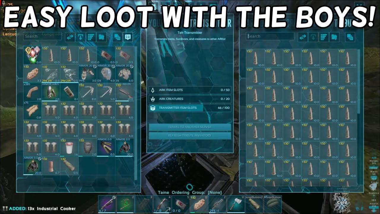 Raiding For Easy Loot With Ben & Joe! ARK Small Tribes PvP