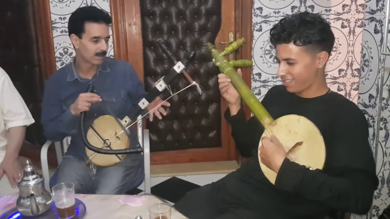 جلسة موسيقية 2 : الحسين أمراكشي مع الفنان حسن أزنزار استوديو اشتوكة موزيك 2018