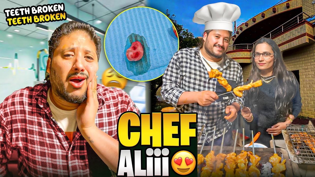 Special BBQ by Ali 🍖 Ali ka dant toot gaya 🦷🤦🏻‍♀️