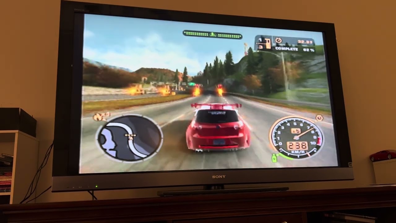 Need For Speed Most Wanted PS2 Tollbooth Time Trial Challenge 1 1:59.79 