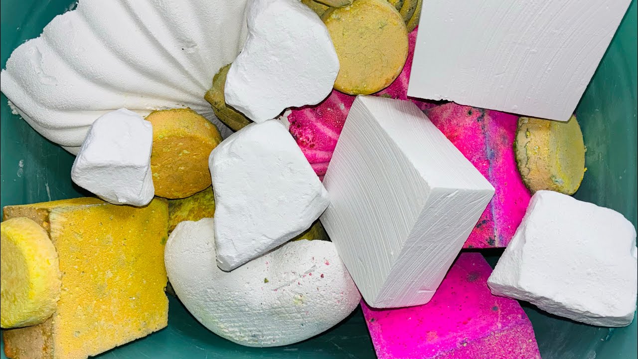 Bucket of Variety | GYM CHALK ASMR | ASMR #asmr #satisfying