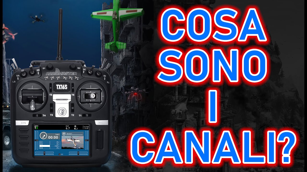 Cosa sono i CANALI di un AEREO o DRONE e come funzionano?