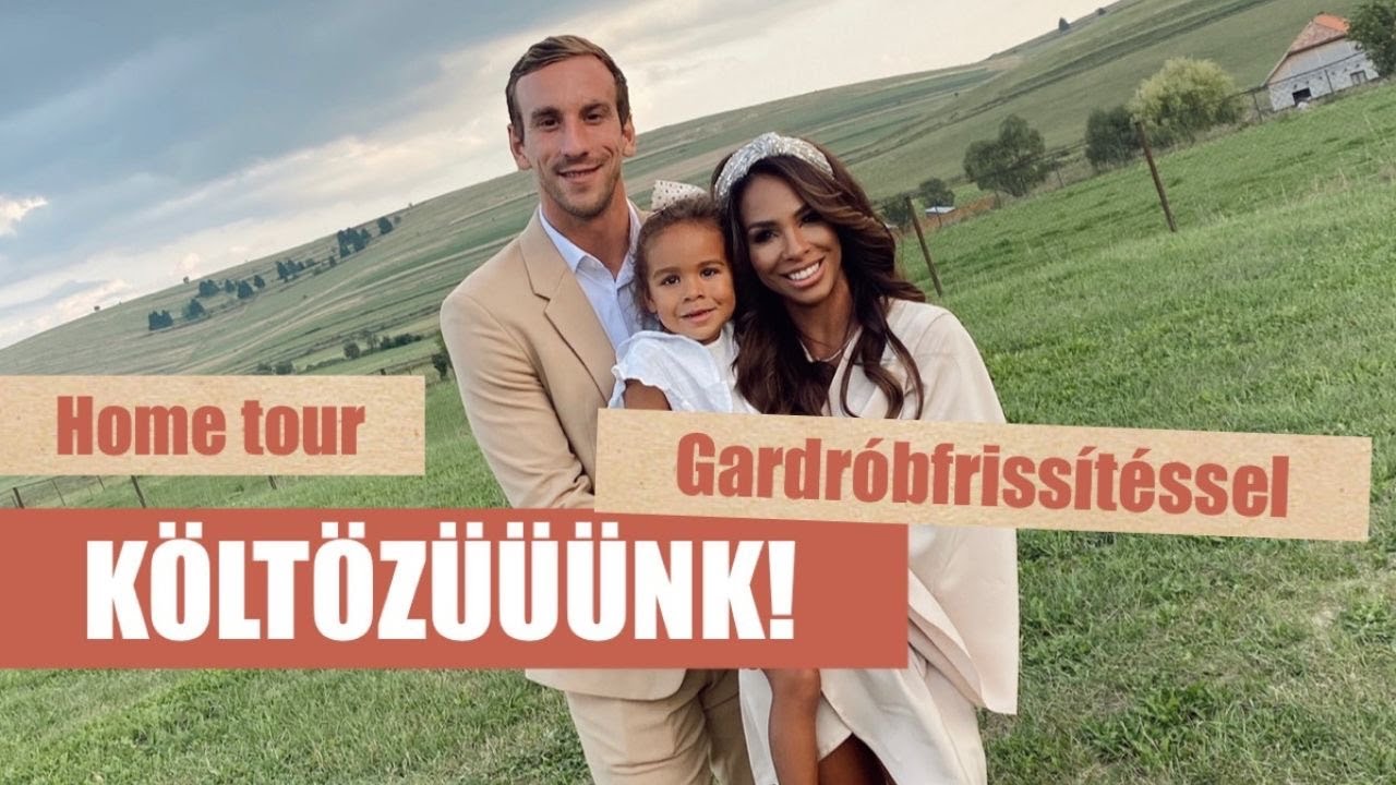 KÖLTÖZÜÜÜNK! - HOME TOUR - Gardrób frissítéssel