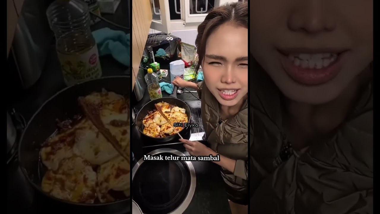 Bella Astillah Masak Telur Mata Sambal di Switzerland, Syed Saddiq Pergi Jogging