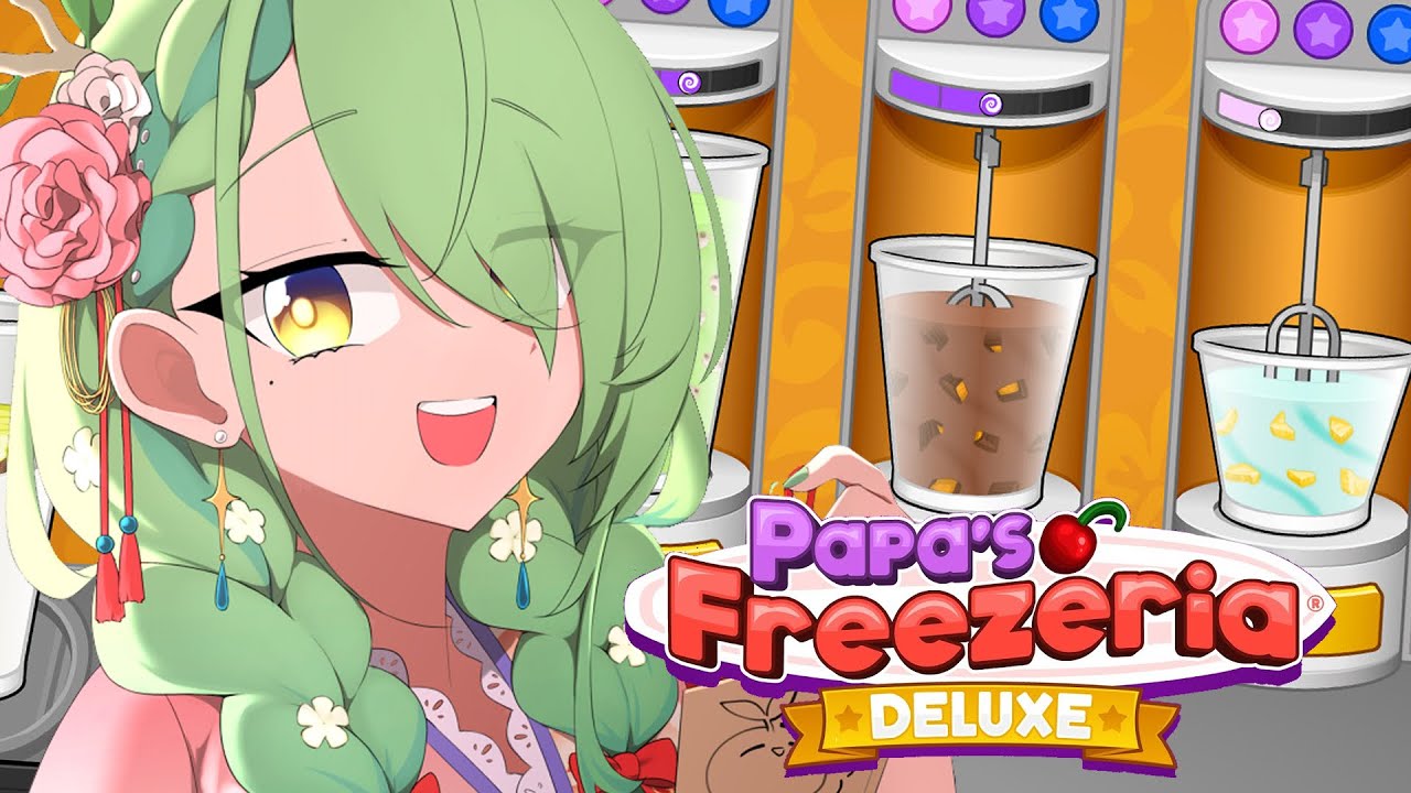 【Papa's Freezeria Deluxe】 Serving milkshakes with a side of zoomer nostalgia bait