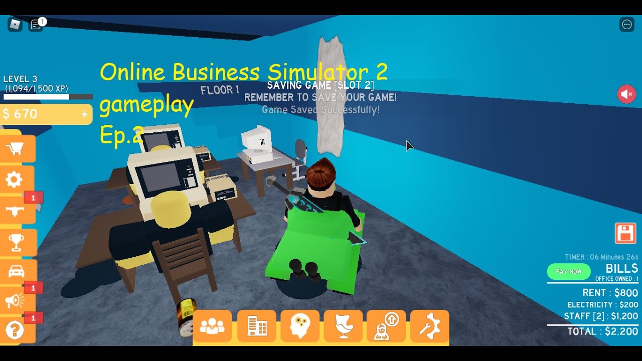 Online Business Simulator 2[Ep.2][new desk]