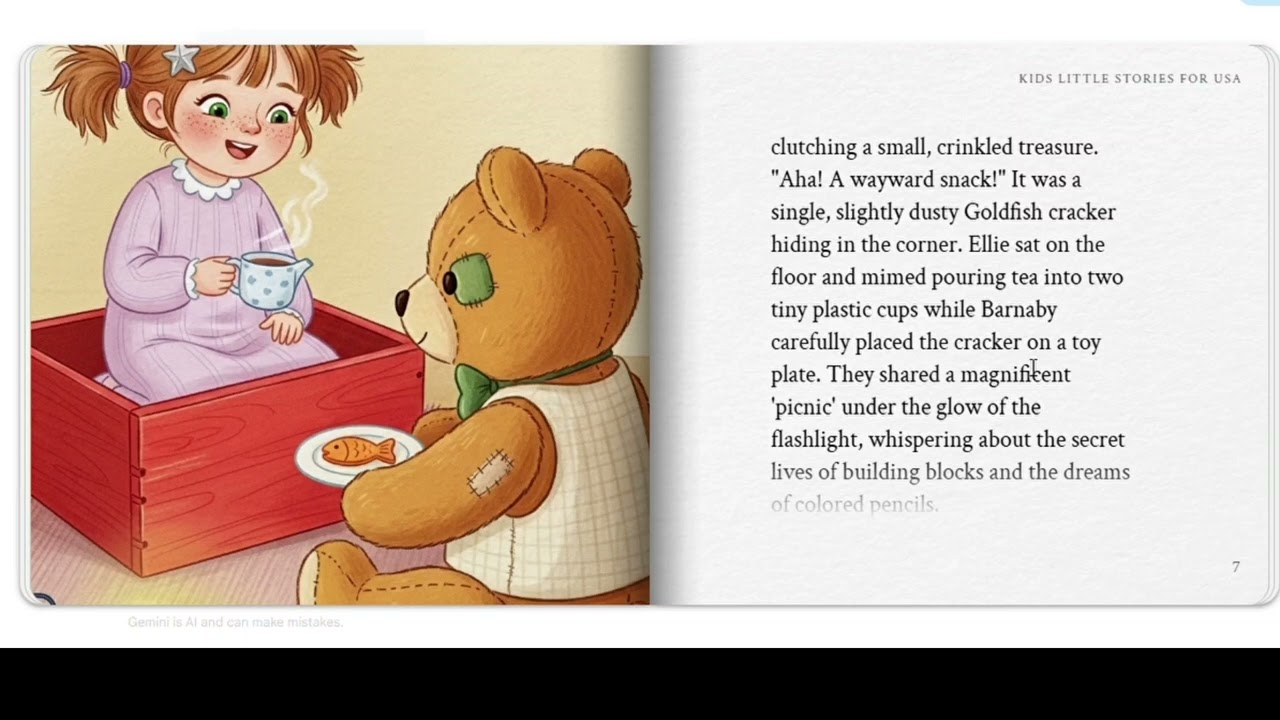 When My Stuffed Animal Woke Up - US English accent | kids amazing stories 