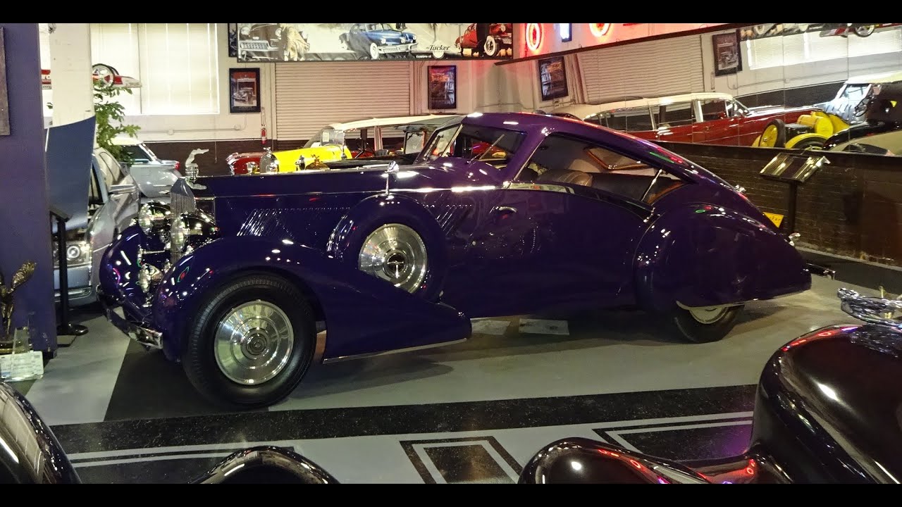 1937 Rolls-Royce Phantom III Aero Coupe @ The Klairmont Kollections My Car Story with Lou Costabile