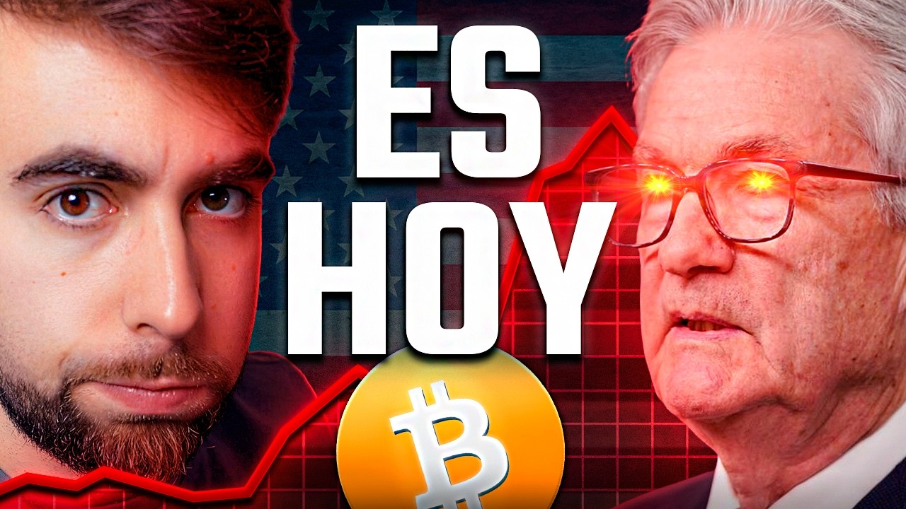 🚨 URGENTE: Bitcoin EXPLOTARÁ con Powell: Te Explico Hacia Dónde