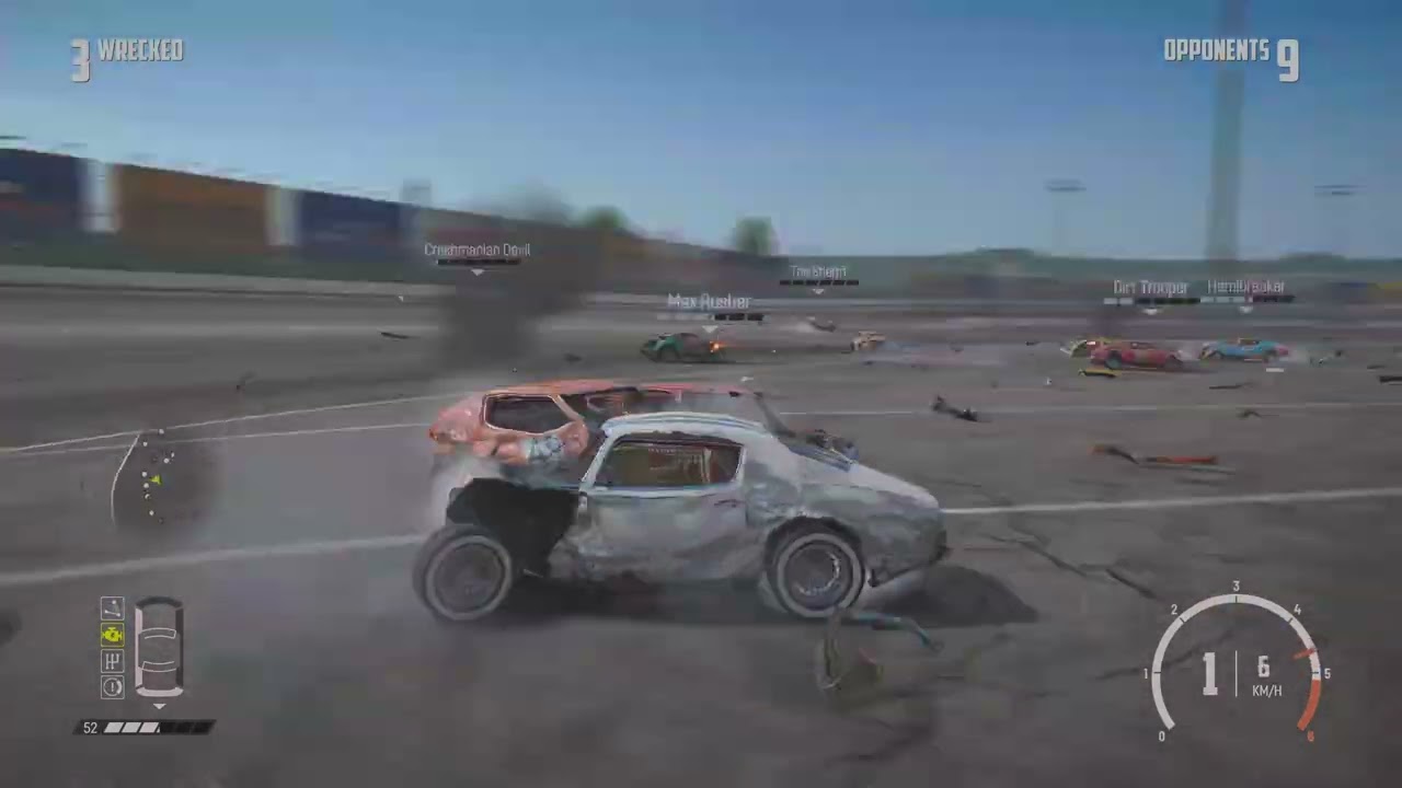 Different tracks in Wreckfest part 1