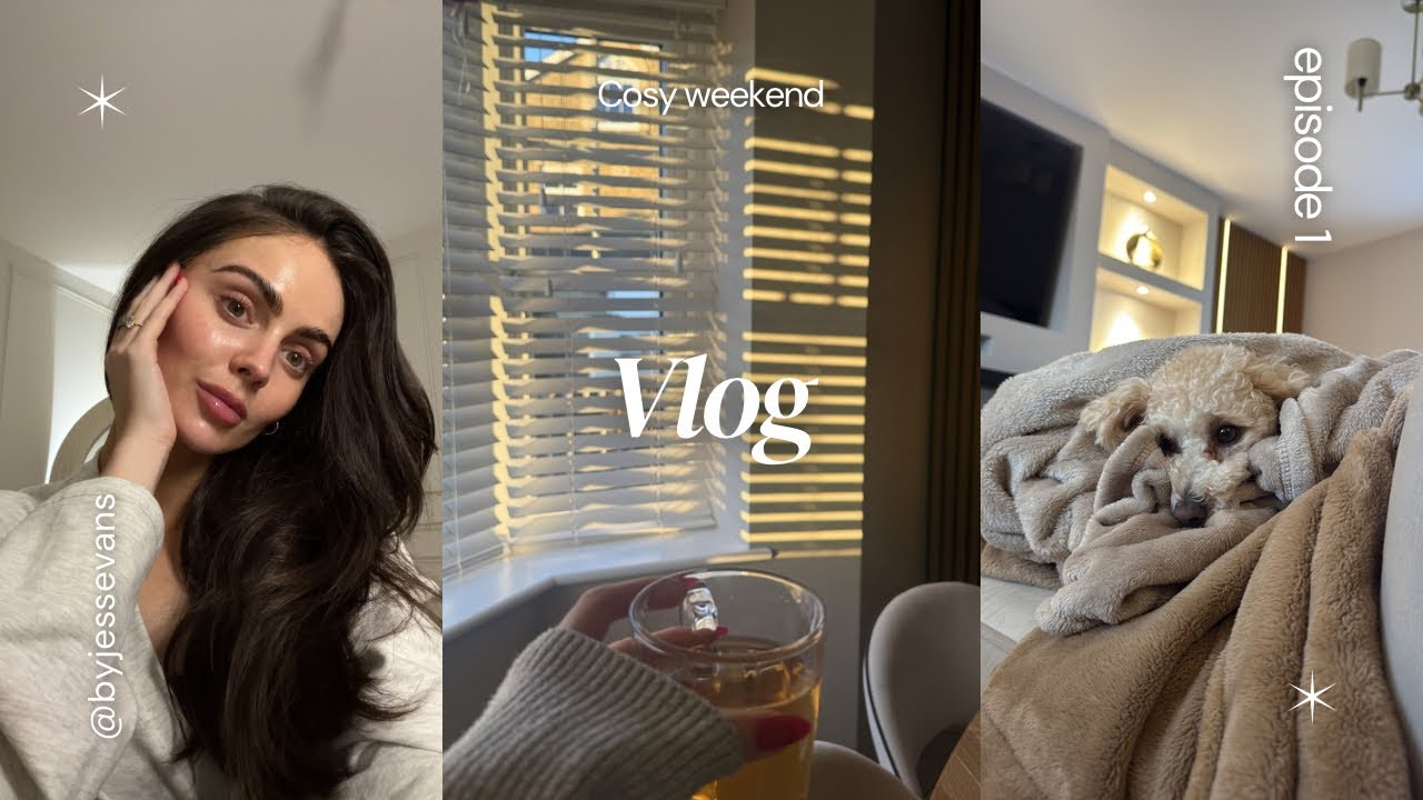 SPEND THE WEEKEND WITH ME | self care, morning routines and cosy vibes