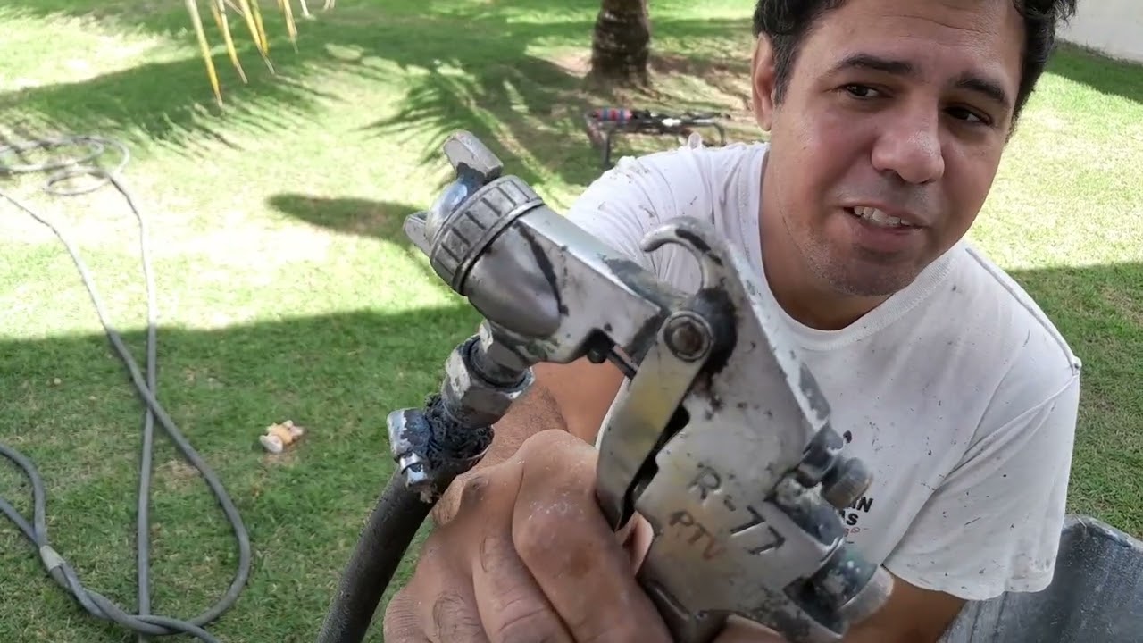 Tanque de Pintura Vonder Aula 1 - instalação, pressurização, uso e limpeza