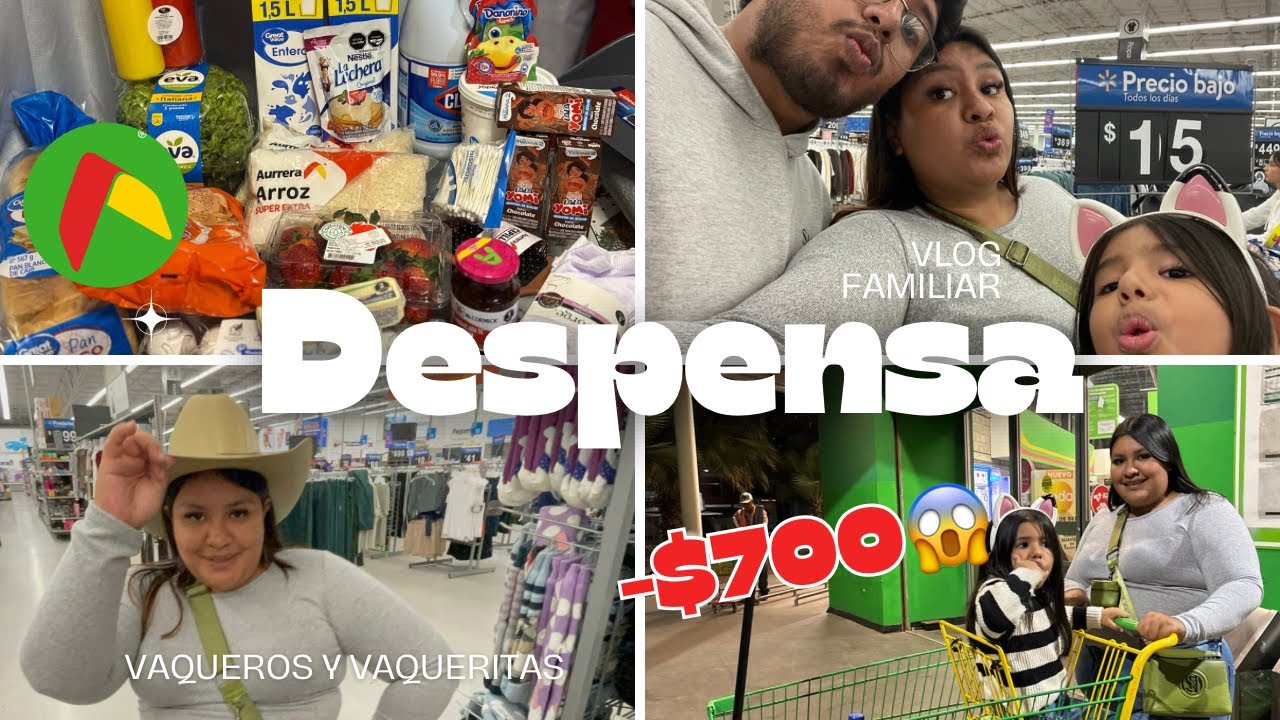 DESPENSA ECONÓMICA✅😱/ VLOG Familiar🧑‍🧑‍🧒 | Laura Guevara 