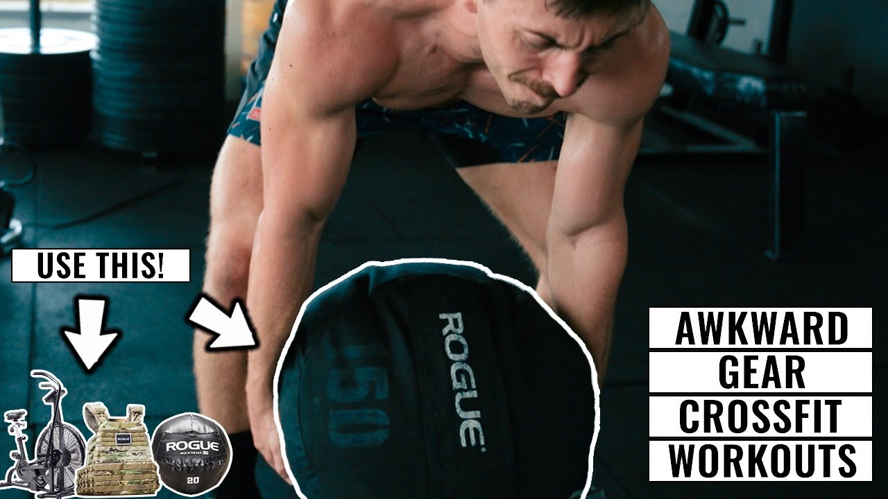 10 CrossFit® Workouts Done At Home (With Awkward Gear)