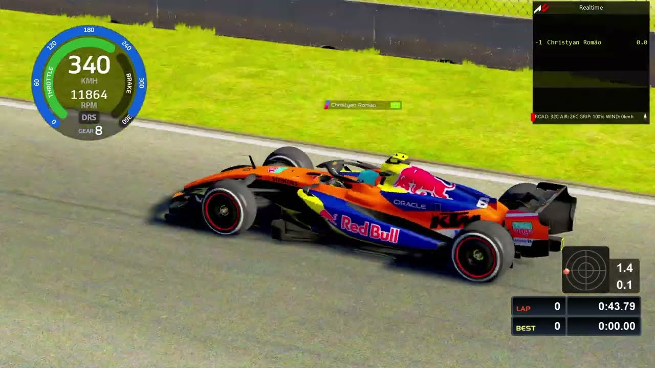 RSS Formula Hybrid X 2026 - Road Atlanta Practice Lap 57.814 (Assetto Corsa)