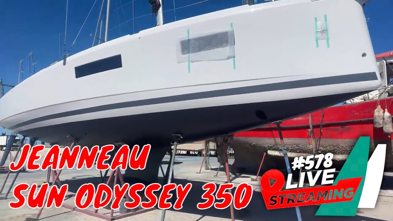 Marviviendo live #578 Velero SUN ODYSSEY 350 JEANNEAU