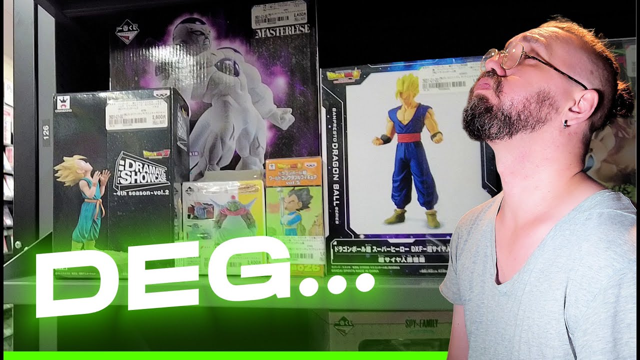 UN PEU VIDE ! - VLOG Tokyo Japon Retro Gaming Figurines Dragon Ball