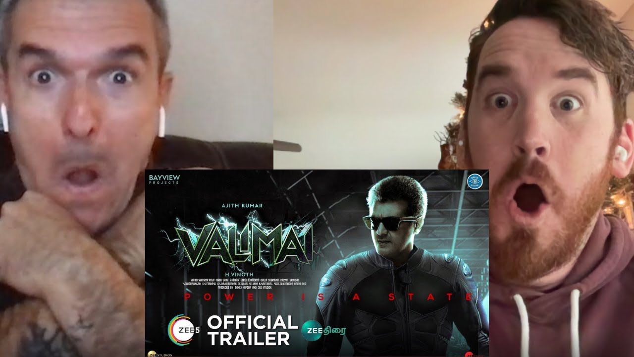 Valimai | Official Trailer REACTION!!! | Ajith Kumar | H Vinoth
