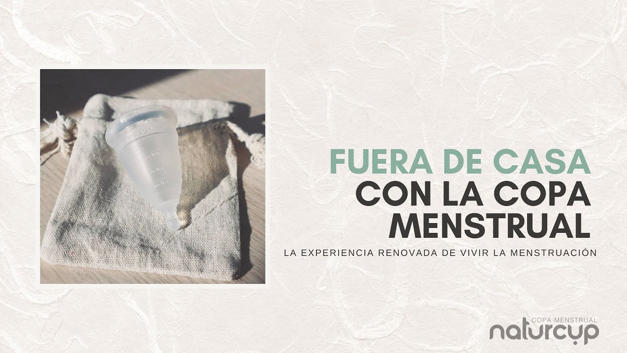 Cambiar copa menstrual en un baño publico