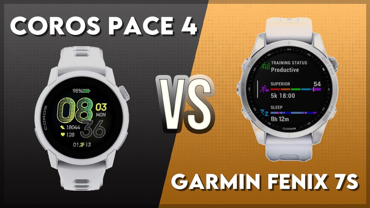 Coros Pace 4 vs Garmin Fenix 7S Comparison