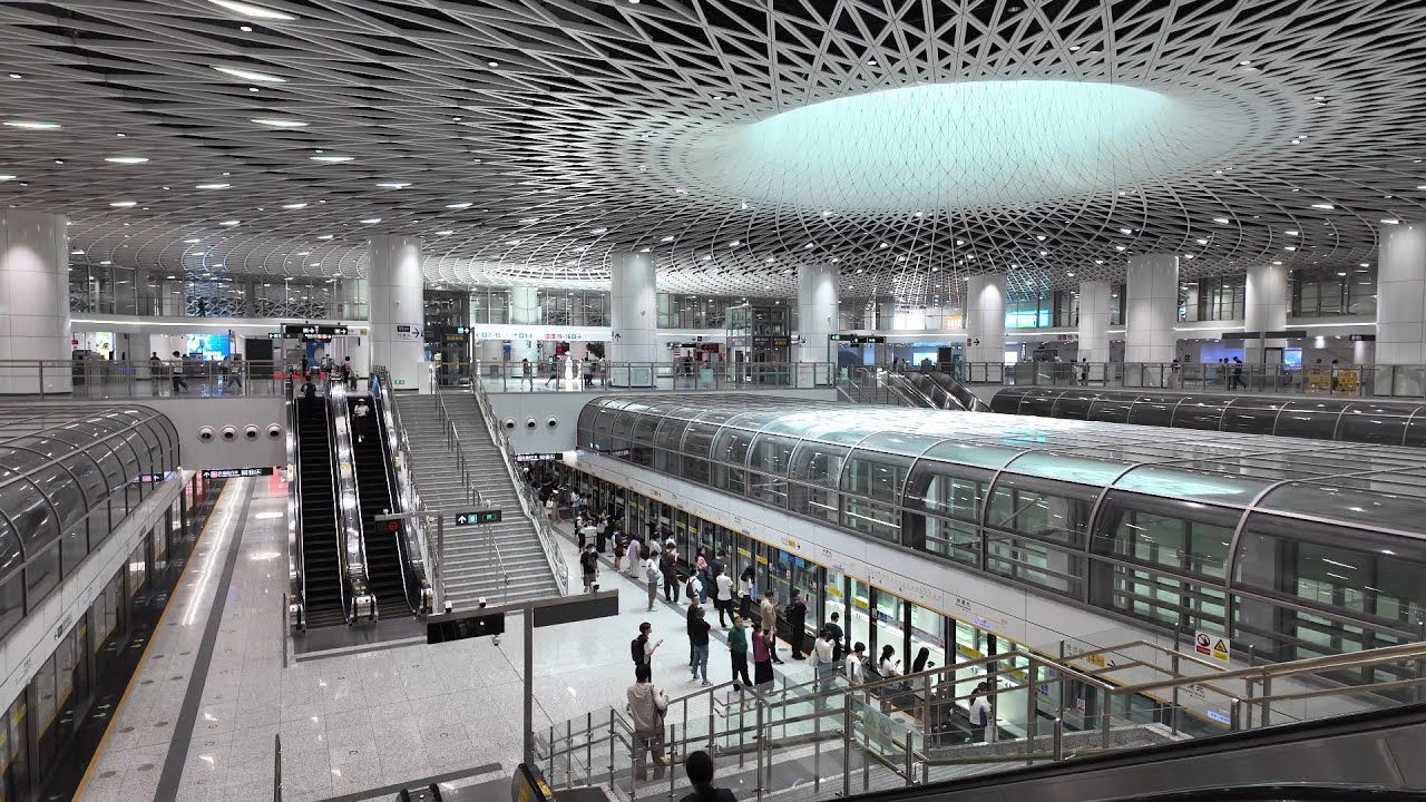 Inside Shenzhen’s Most Futuristic Metro Station – Gangxia North