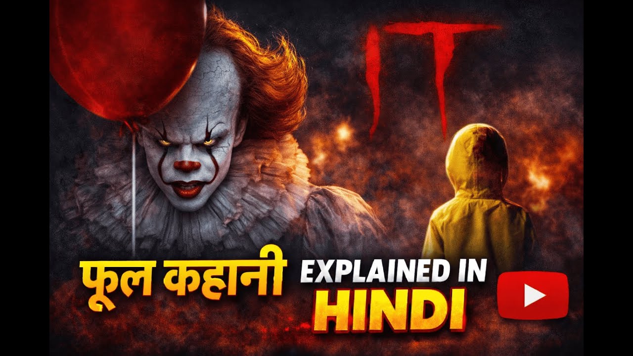IT (2017) Movie Explained in Hindi | Pennywise Clown Story | Full Horror Explanation