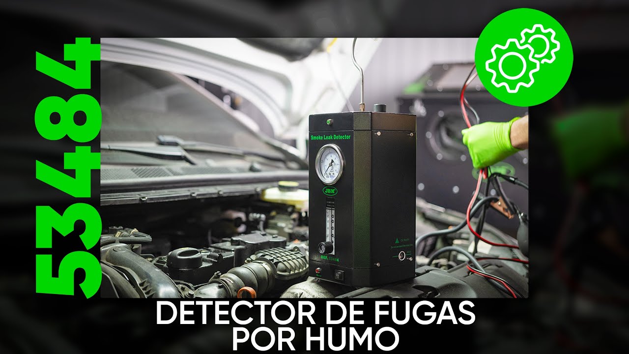 C&Oacute;MO USAR EL DETECTOR DE FUGAS POR HUMO REF. 53484