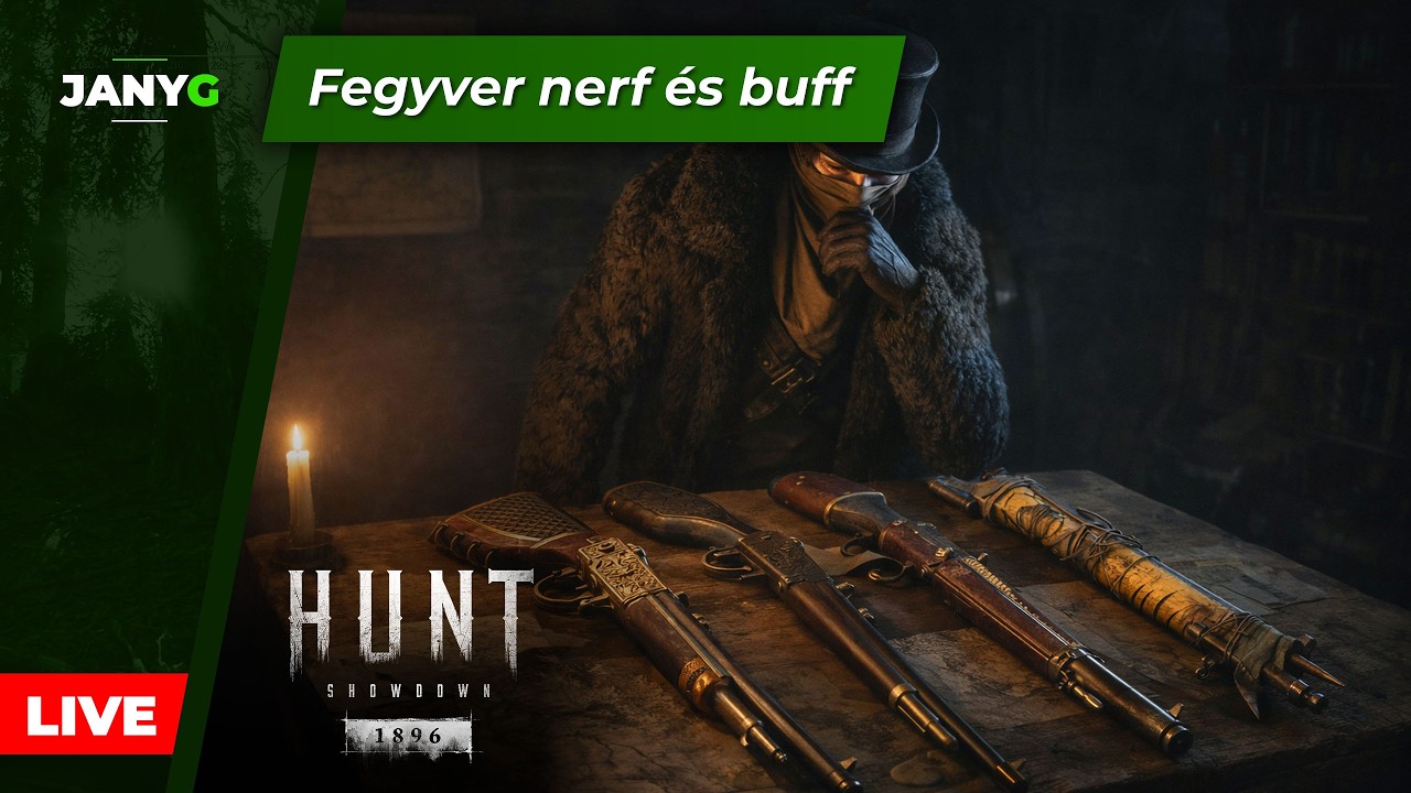 💀🔥 Fegyver nerf és buff | Hunt: Showdown 1896