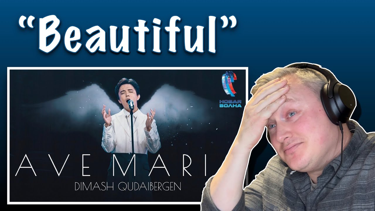 FIRST TIME HEARING Dimash - Ave Maria (REACTION)