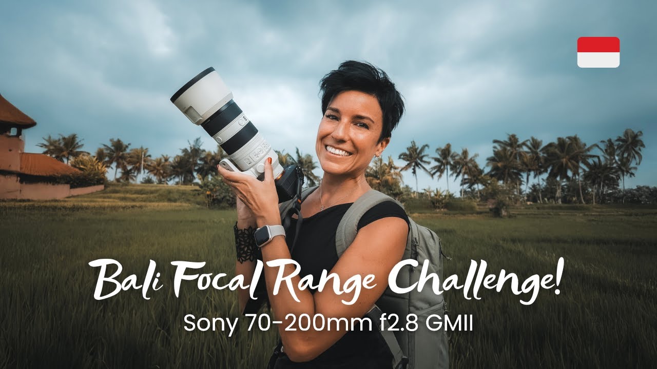 I Used JUST ONE LENS for 48 Hours in BALI: Sony 70-200mm f2.8 GMII Travel Photography Challenge!