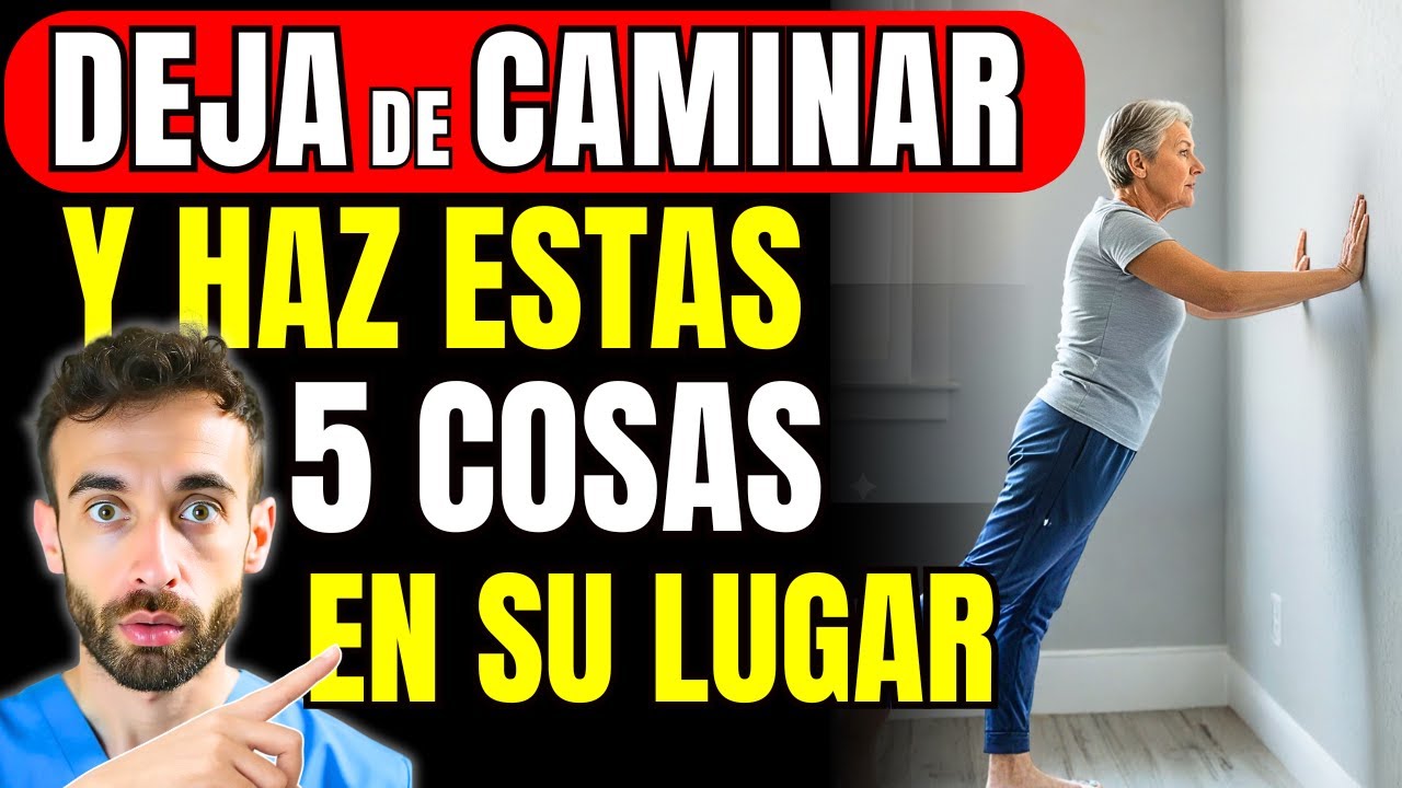 ¿Más de 60? Estos 5 EJERCICIOS son MEJORES que CAMINAR
