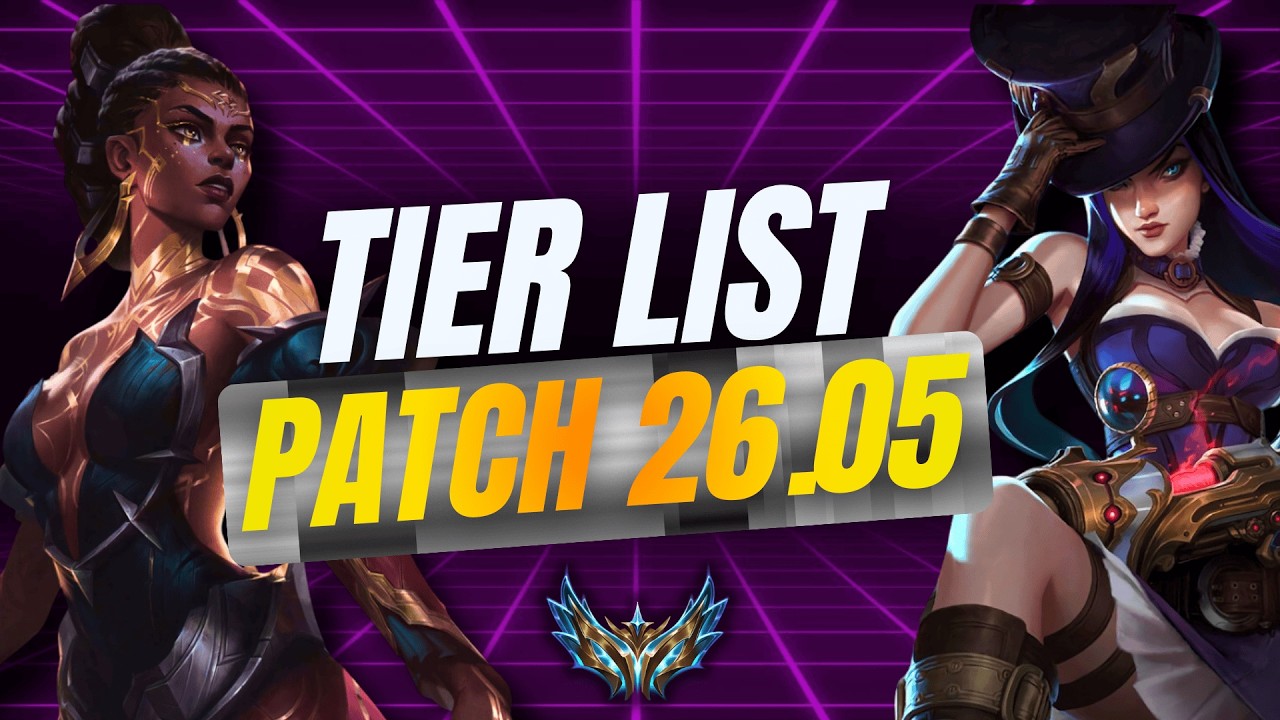 BEST ADC Champions - Patch 26.05 Tierlist