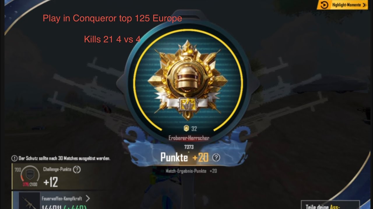 Play in conqueror sqaud vs sqaud 