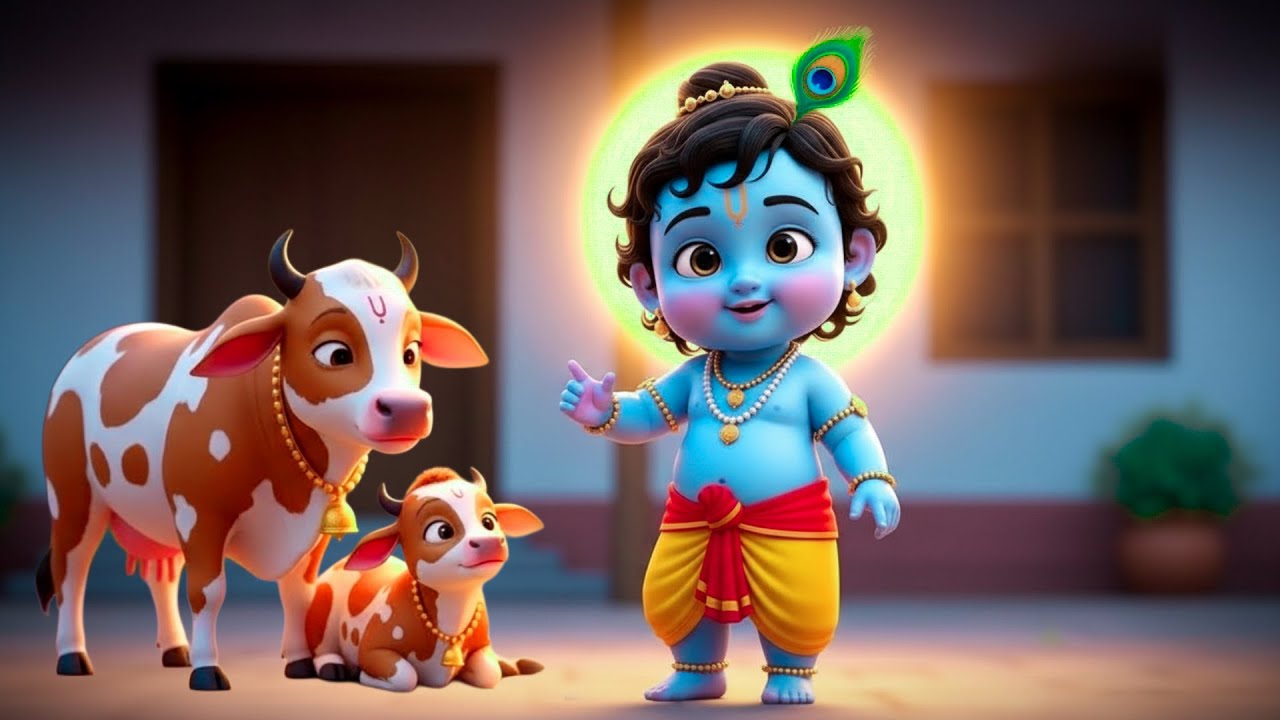 छोटी छोटी गैया छोटे छोटे ग्वाल | Little Krishna Song | Choti Choti Gaiya Chote Chote Gwal | Bhajan
