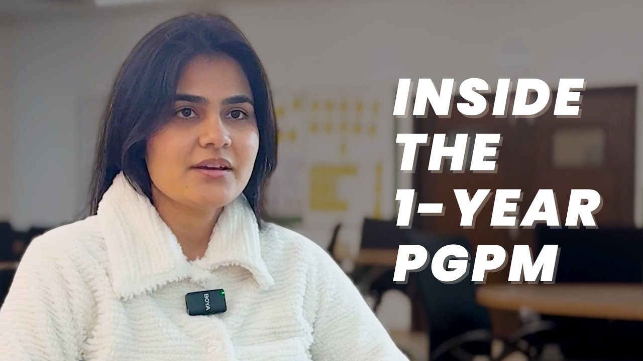 Inside the 1-Year PGPM Experience: Career, Focus Areas, Outcomes
