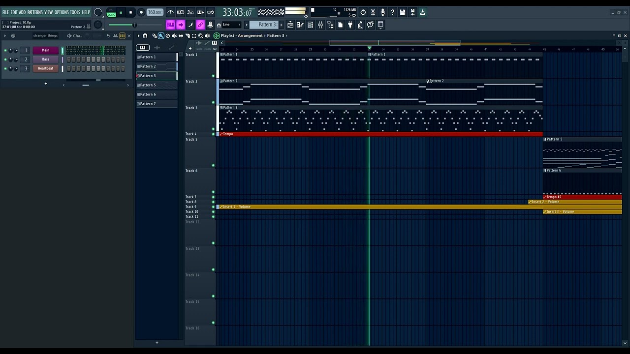 FL STUDIO beginner's remake of NETFLIX "Stranger Things" theme mix part... with... unusual ending.
