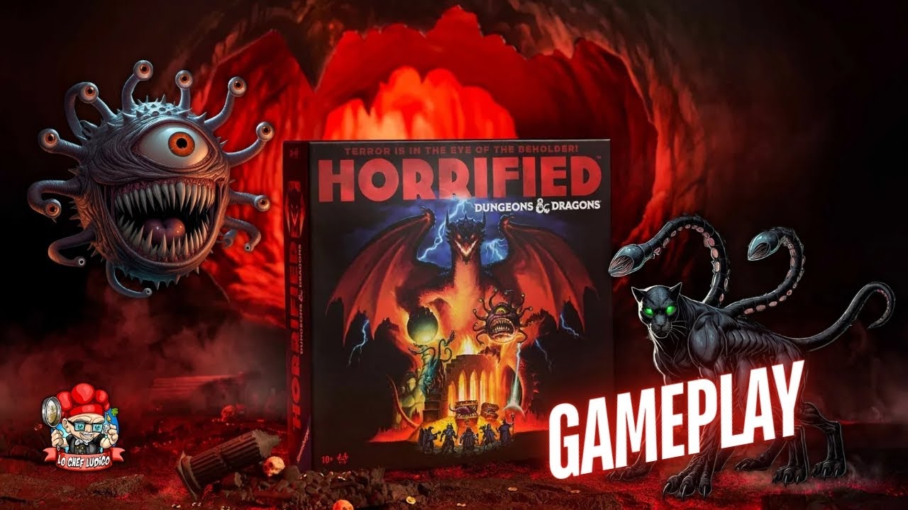 HORRIFIED DUNGEONS & DRAGONS - Gameplay: a Horrified horror adventure in Forgotten Realms (Ep.439)