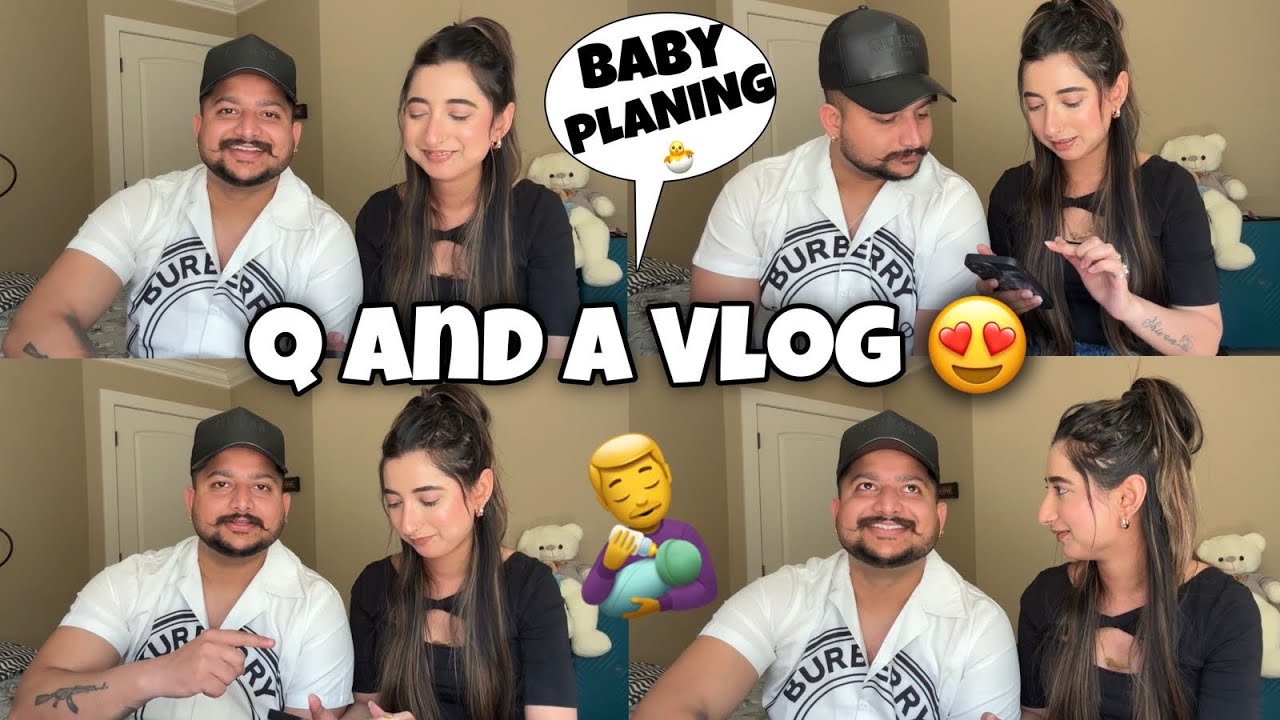 Q and A Vlog 😍| ANGEL's SHIVAM | Baby Planing🙈?🧑&zwj;🍼🐣