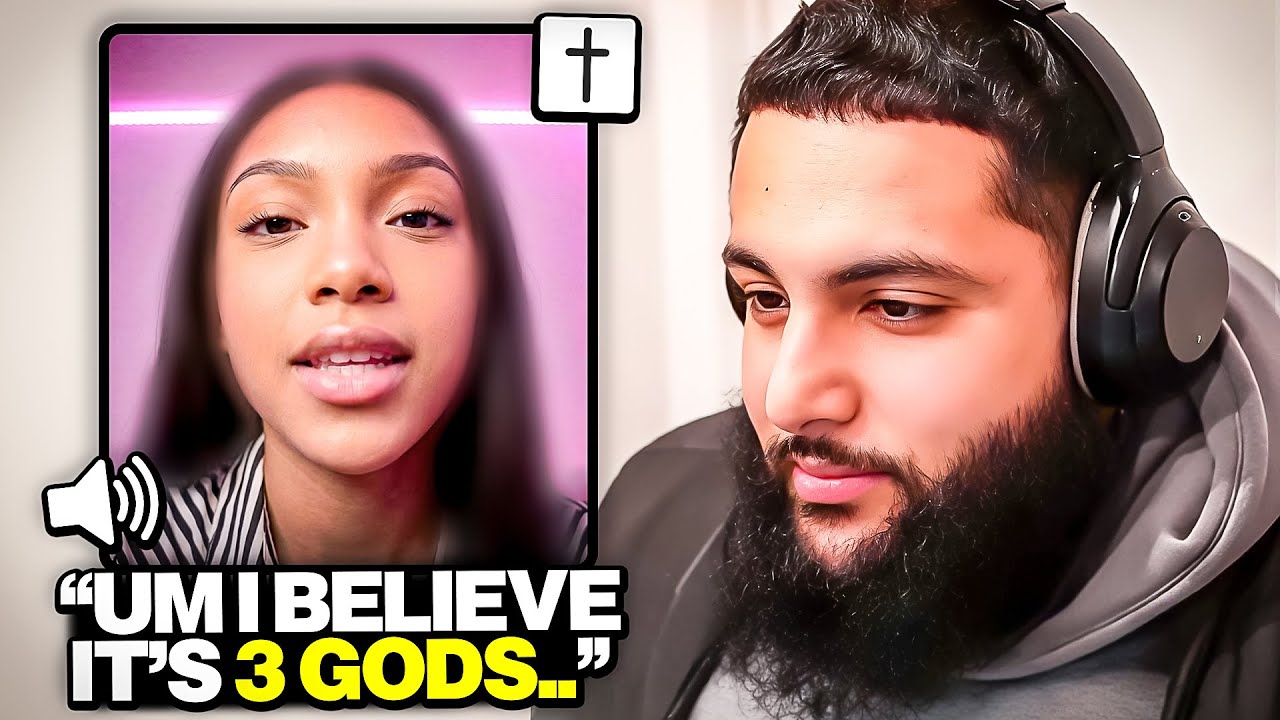 Christian Woman SLIPS UP and ADMITS the Trinity is THREE Gods!