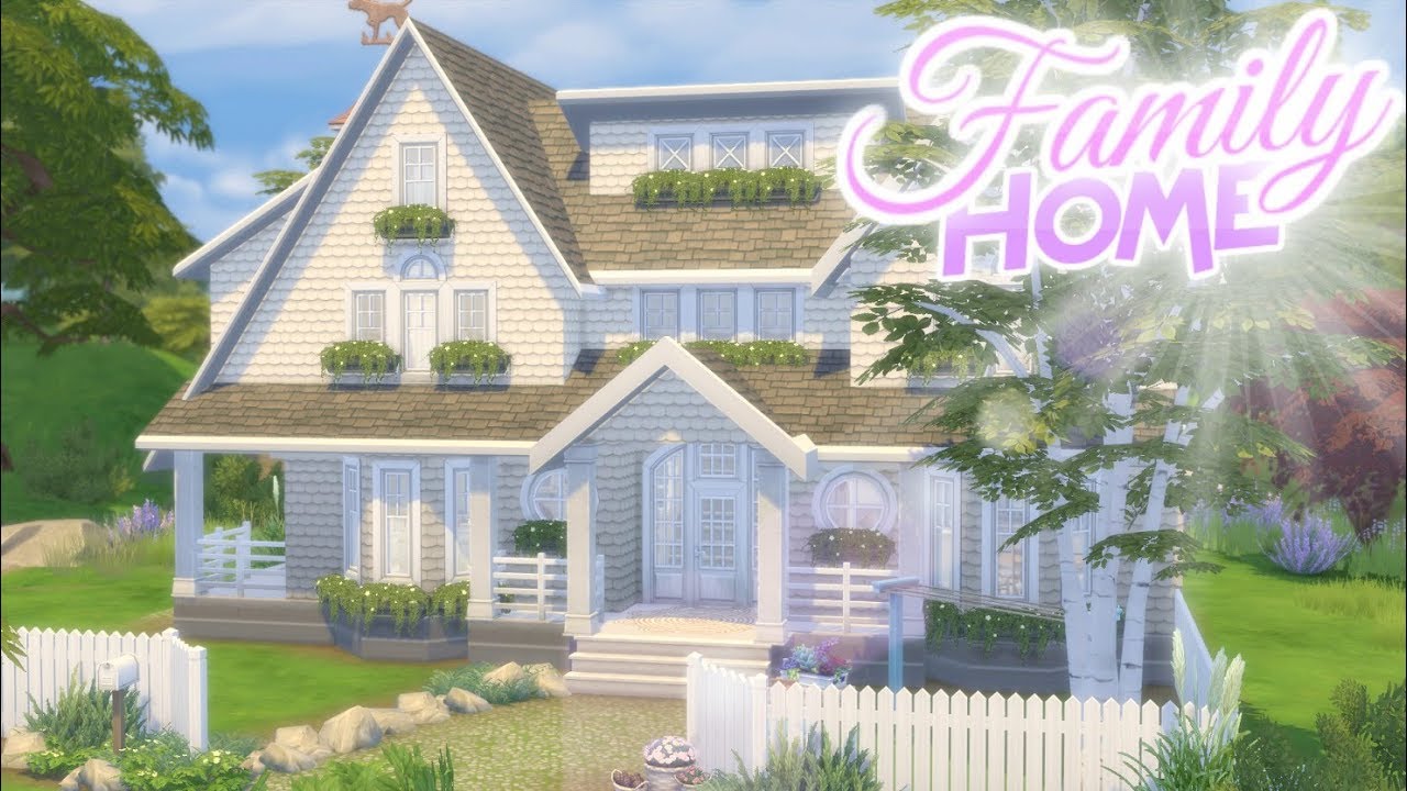 LOFT FAMILY HOME | The Sims 4: Laundry Day Stuff Pack SPEED BUILD