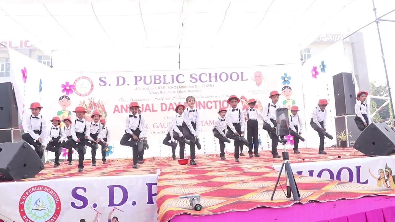 Mera Juta hai Japani Dance Performance on the occasion of Annual Day Function 2024 | SDPS BATA